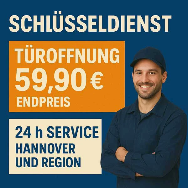 Türöffnung ohne Schaden - Professioneller Service vom Schlüsseldienst Hannover